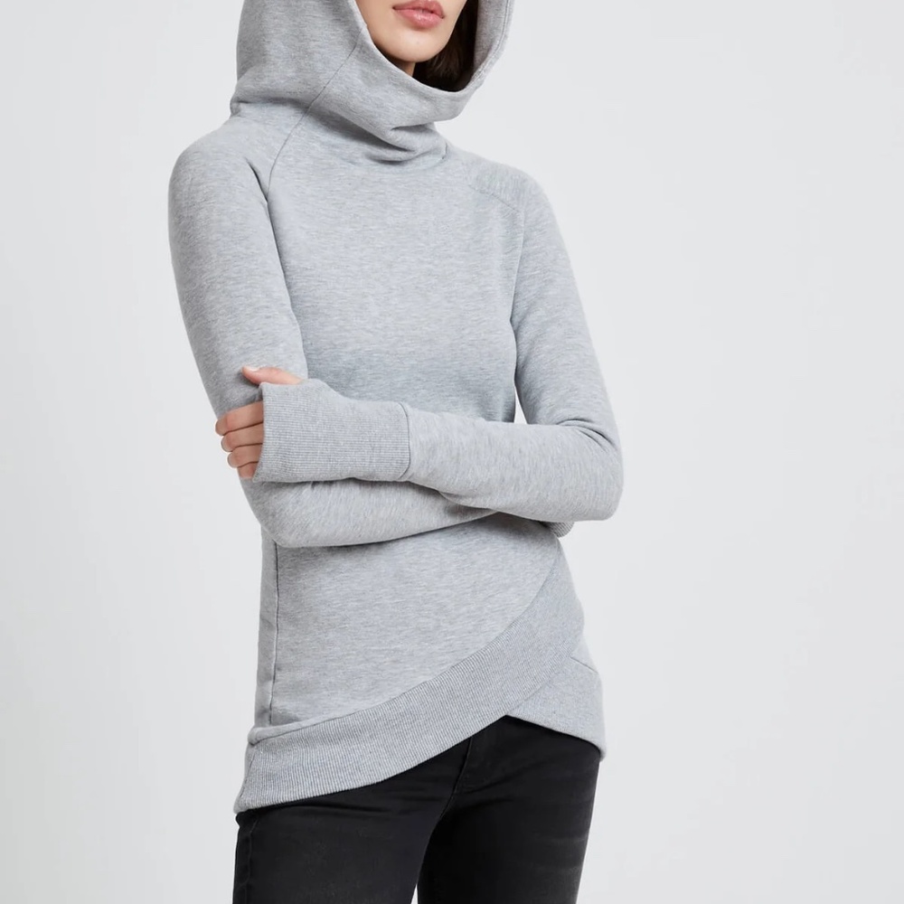 Marcella NY Geneva Sweatshirt - Medium - Melange Gray